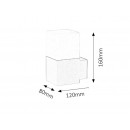 RABALUX 8138 Dover exteriérové ​​nástěnné svítidlo 1xE27