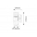 RABALUX 8786 Lienz exteriérové ​​nástěnné svítidlo G9 1x max 40W