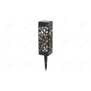 Rabalux 8949 LED zahradní ​​solární svítidlo Mora 1x0,16W | 2,4lm | 3000K | IP23 - černá