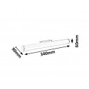 Rabalux 98002107 LED nástěnné svítidlo do koupelny Sonja 1x6W | 450lm| 4000K | IP44