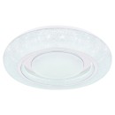 Globo 483111-24 LED stropní svítidlo Rada 1x24W | 1800lm | 3000-6000K - třpytivý efekt, stmívatelné, bílá, opál