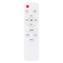 Globo 41366W LED stropní svítidlo s reproduktorem Raffy 1x18W | 1100lm | 3000-6500K | RGB | IP44- stmívatelné, Bluetooth, dálkové ovládání, noční režim, paměťová funkce, bílá, opál