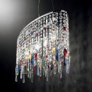 stojací lampa Ideal Lux Rain Color PT2 2x40W E14  - luxusní serie