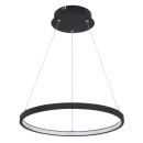 Globo 67192-19B LED závěsné stropní svítidlo Ralph 1x19W | 900lm | 3000K - černá, opál