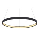 Globo 67192-19B LED závěsné stropní svítidlo Ralph 1x19W | 900lm | 3000K - černá, opál