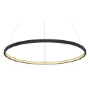 Globo 67192-29B LED závěsné stropní svítidlo Ralph 1x29W | 1250lm | 3000K - nastavitelná výška, černá, opál