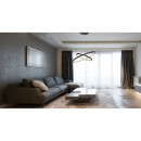Globo 67192-42B LED závěsné stropní svítidlo Ralph 1x42W | 1500lm | 3000K - stmívatelné, paměťová funkce, černá, opál