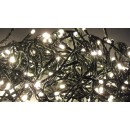 LED vánoční řetěz DLL18028 24V, 17,9m, teplá bílá