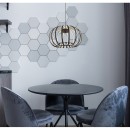 Globo 15946B LED závěsné stropní svítidlo RIBBON  | 40W integrovaný LED zdroj | 2680lm | 3000K | černá