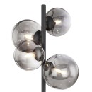 Globo 56133-4T LED stolní svítidlo 4x3W | 320lm | G9 | 3000K - čená, kouřová