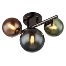 Globo 56142-3W LED přisazené stropní svítidlo RIHA  integrovaný LED zdroj | 290lm | 3000K | šedá