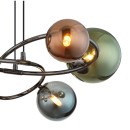 Globo 56142-6H LED závěsné stropní svítidlo RIHA  integrovaný LED zdroj | 290lm | 3000K | šedá
