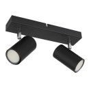 Globo 57911-2B přisazené stropní bodové svítidlo Robby 2x35W | GU10 - černá
