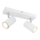 Globo 57911-2W přisazené stropní bodové svítidlo Robby 2x35W | GU10 - bílá