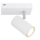 Globo 57911-2W přisazené stropní bodové svítidlo Robby 2x35W | GU10 - bílá