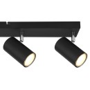 Globo 57911-4B přisazené stropní bodové svítidlo Robby 4x35W | GU10 - černá