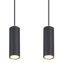 Globo 57911-4HB závěsné svítidlo Robby 4x35W | GU10 - černá