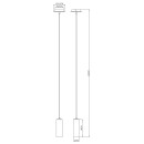 Globo 57911HB závěsné svítidlo Robby 1x35W | GU10 - černá