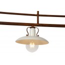 závěsné svítidlo Lucide Romer 4x60W E27