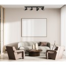 Italux SPL-31993-4B-BK Spiela GU10