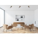 Italux SPL-67535-1-BK-WO bodové stropní svítidlo Barel E27