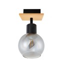 Italux SPL-67535-1-BK-WO bodové stropní svítidlo Barel E27