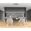 Italux SPL-67535-3-BK-WO bodové stropní svítidlo Barel E27