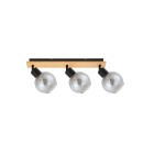 Italux SPL-67535-3-BK-WO bodové stropní svítidlo Barel E27