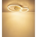 Globo 48480-30 LED přisazené stropní svítidlo SANFORD  | 30W integrovaný LED zdroj | 2248lm | 3000K | béžová