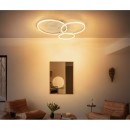 Globo 48480-40 LED přisazené stropní svítidlo SANFORD | 40W integrovaný LED zdroj | 3112lm | 3000K | béžová