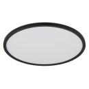 Globo 41562-24B LED stropní svítidlo Sapana 1x18W | 1600lm | 3000K | IP44 - switchdimmer, paměťová funkce, černá, opál