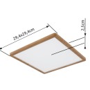 Globo GLB41563-18WW LED přisazené stropní svítidlo SAPANA | 18W integrovaný LED zdroj | 1600lm | 3000K