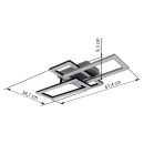Globo GLB67328-24O LED přisazené stropní svítidlo SAPENA  | 24W integrovaný LED zdroj | 1900lm | 3000K