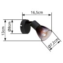 Globo GLB54312-1 bodové nástěnné svítidlo SATELLA  E14