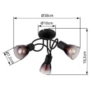 Globo GLB54312-3D přisazené stropní svítidlo SATELLA E14