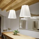 Ideal Lux 115757 závěsné stropní svítidlo Sesto 1x60W|E27 - bílé