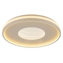 Globo 48563-40S LED přisazené stropní svítidlo SHIRLEY  | 40W integrovaný LED zdroj | 1500lm | 2700-6500K | dálkové ovládání | stmívač | béžová