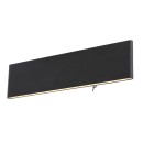 Globo 41751-12B LED nástěnné svítidlo Siegfried 1x12W | 450lm | 3000K - vypínač na těle, černá