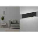Globo 41751-12B LED nástěnné svítidlo Siegfried 1x12W | 450lm | 3000K - vypínač na těle, černá