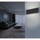 Globo 41751-8B LED nástěnné svítidlo Siegfried 1x8W | 240lm | 3000K - vypínač na těle, černá