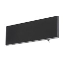 Globo 41751-8B LED nástěnné svítidlo Siegfried 1x8W | 240lm | 3000K - vypínač na těle, černá