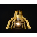 závěsné svítidlo Lucide Slivo 1x40W E27 - industriální desin