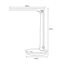 Zuma Line 003064-030037 LED stolní lampička integrovaný LED zdroj