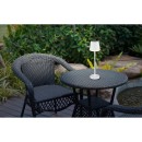 Globo GLB36637W LED solární venkovní stolní svítidlo SOLAR | 1W integrovaný LED zdroj | 50lm | 3000K