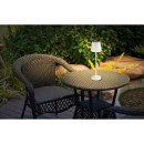 Globo GLB36637W LED solární venkovní stolní svítidlo SOLAR | 1W integrovaný LED zdroj | 50lm | 3000K