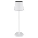 Globo GLB36637W LED solární venkovní stolní svítidlo SOLAR | 1W integrovaný LED zdroj | 50lm | 3000K