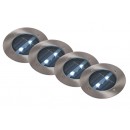 venkovní zápustné svítidlo Lucide Solar 2x0,6W LED - orientační solární světlo