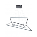 LEDKO 00464 LED závěsné stropní svítidlo 144W|3000K - černé