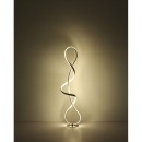 Globo SWIRL 67341SS LED stojací lampa | 36W LED | 1810lm | 4000K