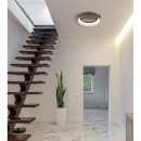 Globo 48048D LED přisazené stropní svítidlo SYRAKUS | 12W integrovaný LED zdroj | 629lm | 3000K | hnědá